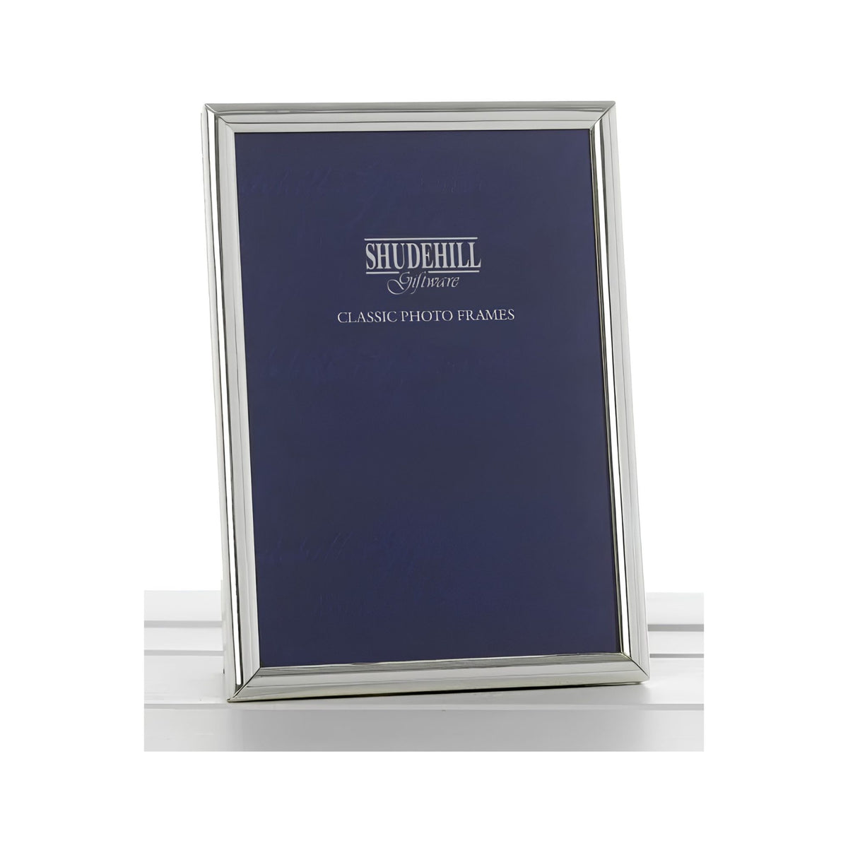 Classic Silver Frame, holds a 6x8 photo
