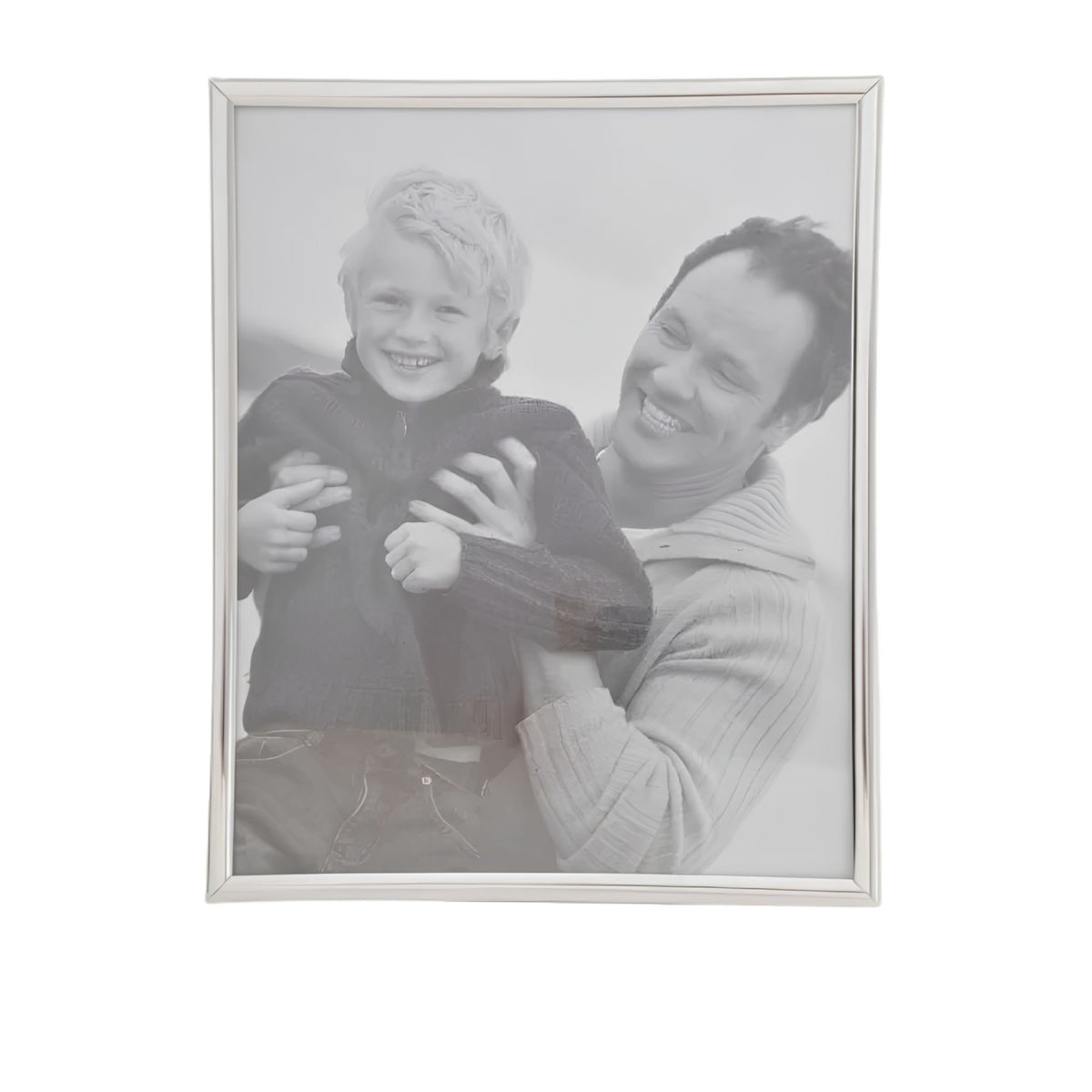 Classic Silver Frame, holds an 8x10 photo