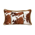 Country Hide Cushion by Kelly Lane, cowhide print, 30cm x 50cm