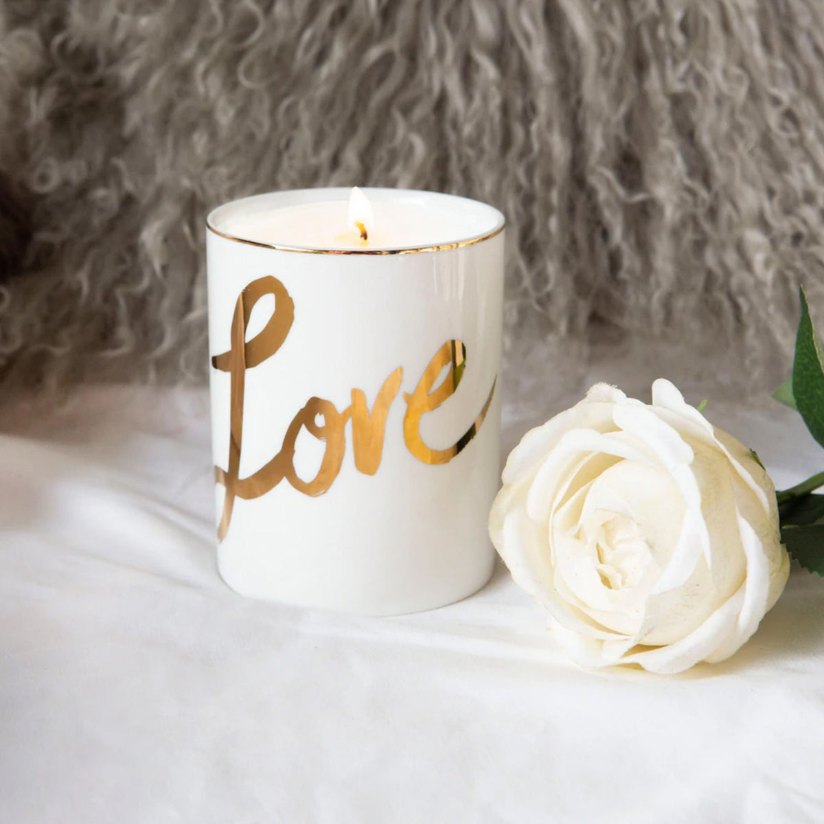 Cristina Re Here Comes the Bride Gift Set with candle