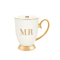 Cristina Re Mr Ivory Mug with 24ct gold detail