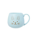 Easter Bunny Hug Mug in blue, gift boxed