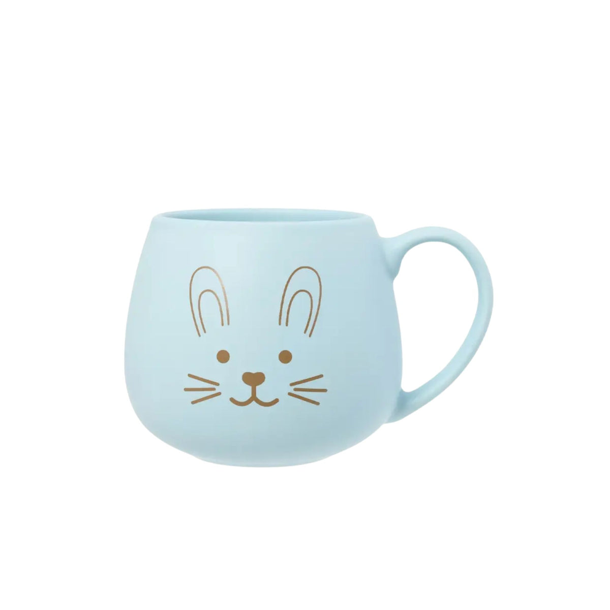 Easter Bunny Hug Mug in blue, gift boxed