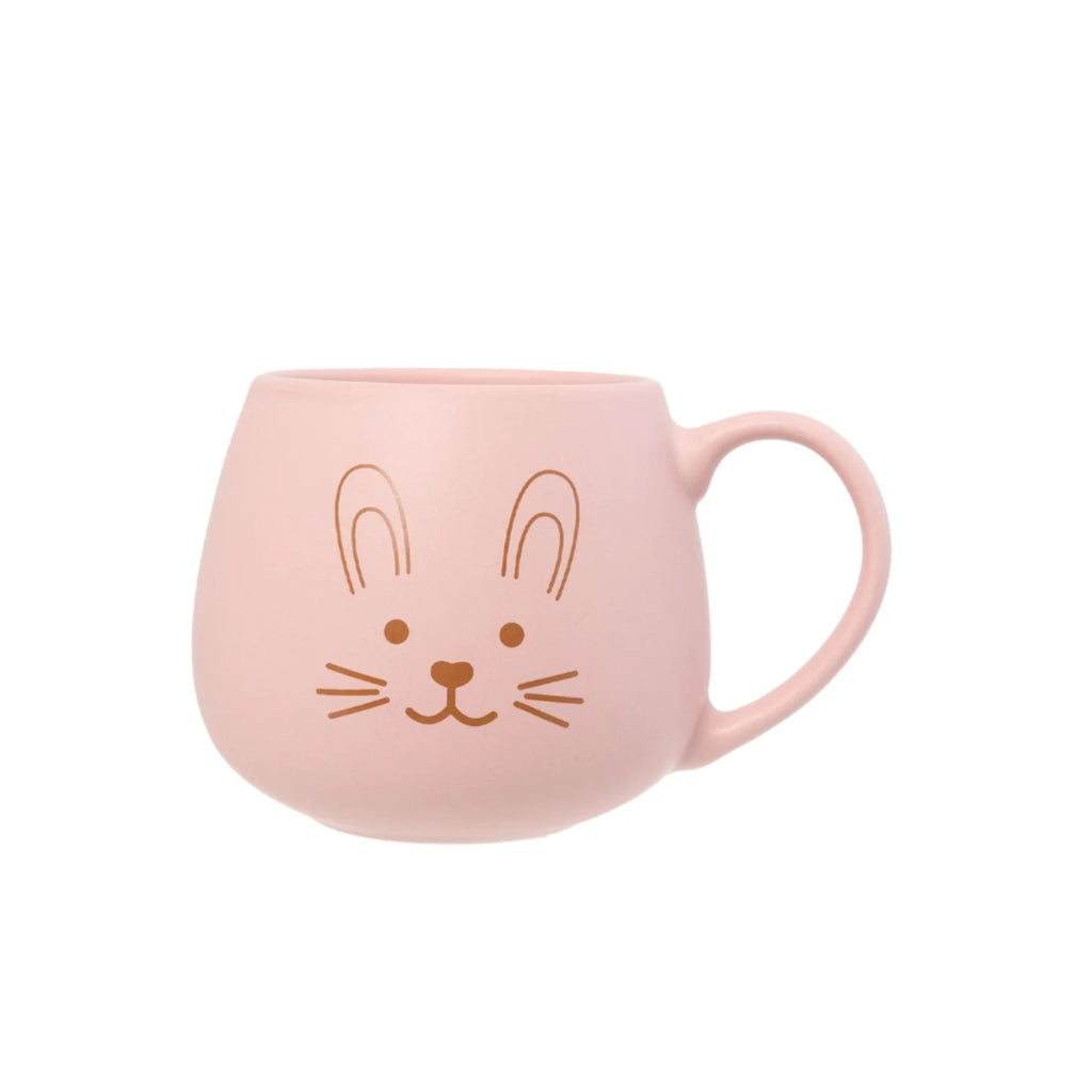 Easter Bunny Hug Mug in pink, gift boxed