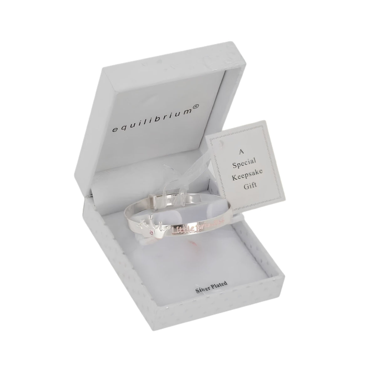 Equilibrium Baby Bracelet in padded Equilibrium gift box