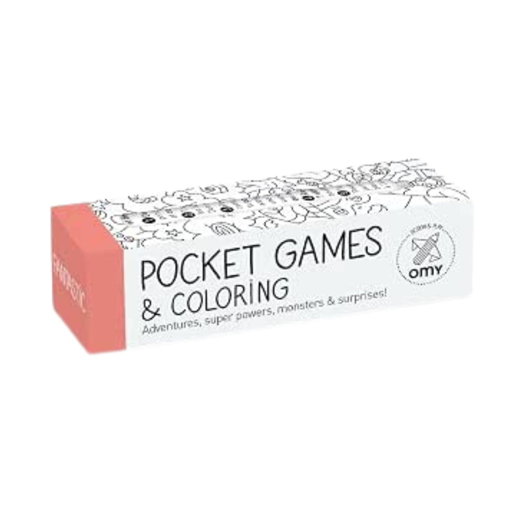 Fantastic Pocket Games and Colouring Roll by OMY