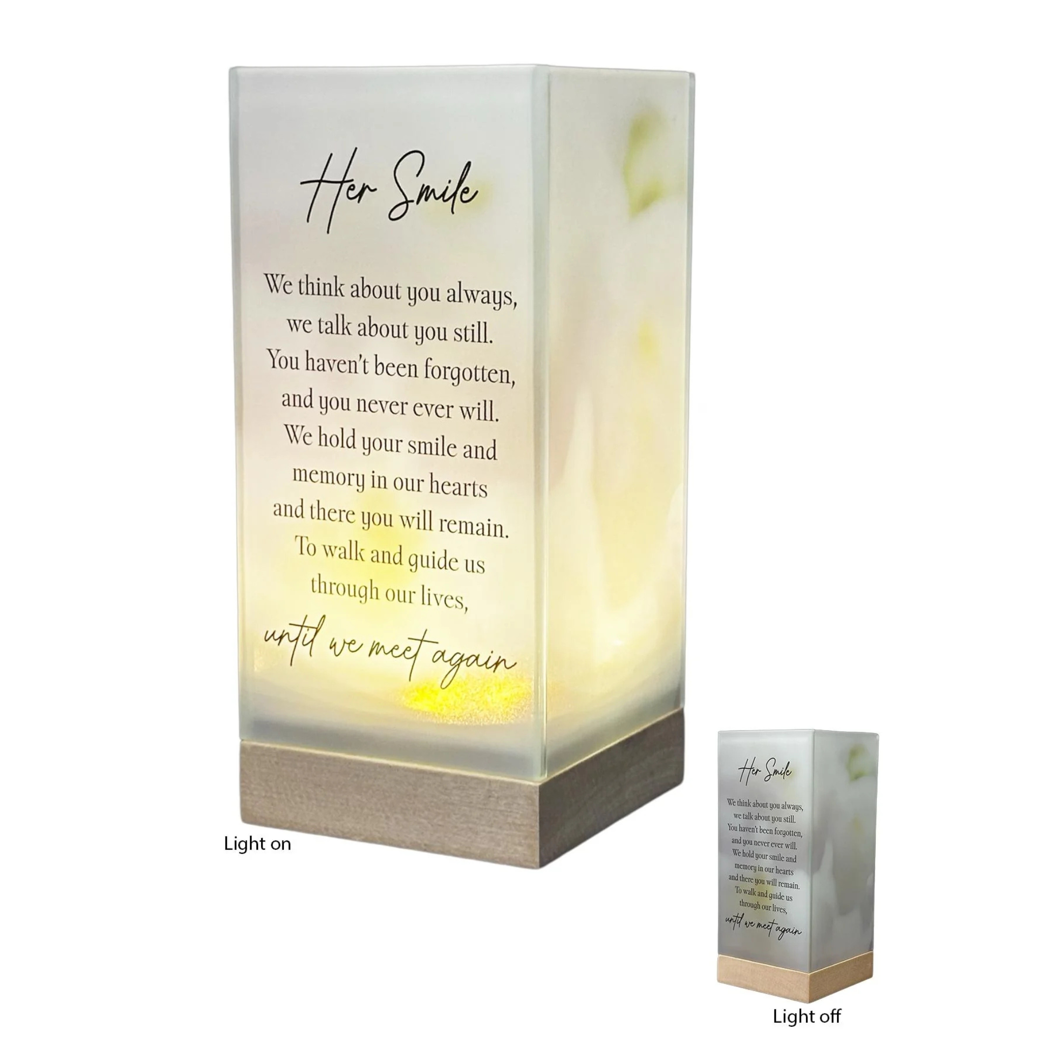 LIGHT UP LED LAMP - HER SMILE