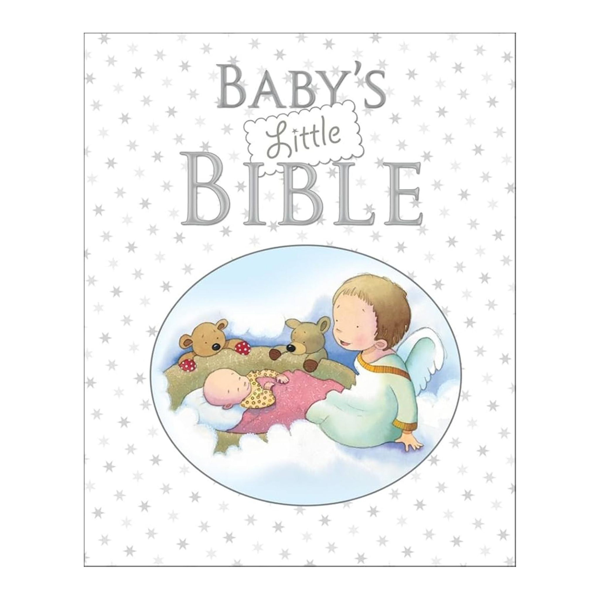BABYS LITTLE BIBLE - WHITE COVER