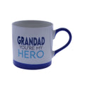Grandad Hero mug and sock Father's Day gift set