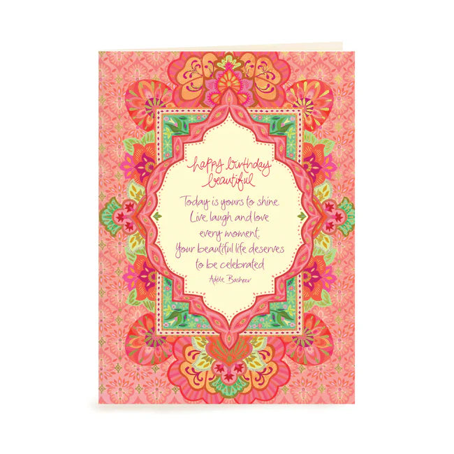 Birthday Beautiful Friend Greeting Card