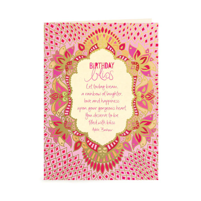 Birthday Bliss Greeting Card