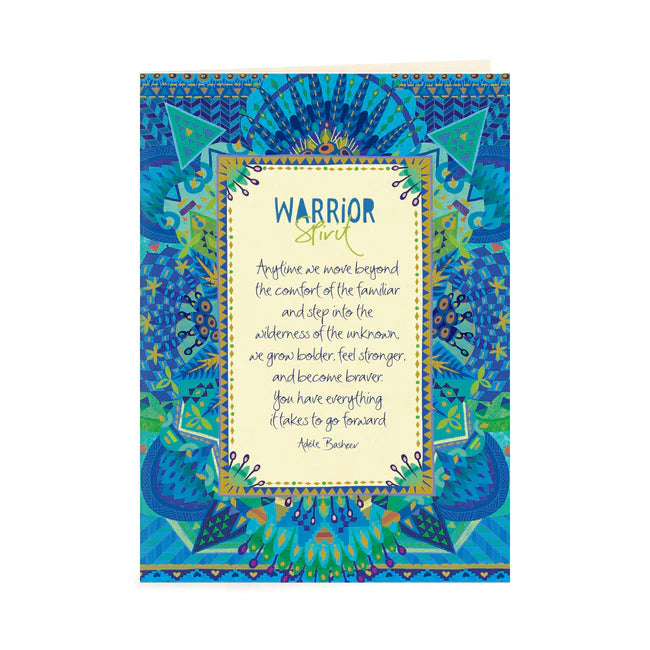 Warrior Spirit Greeting Card