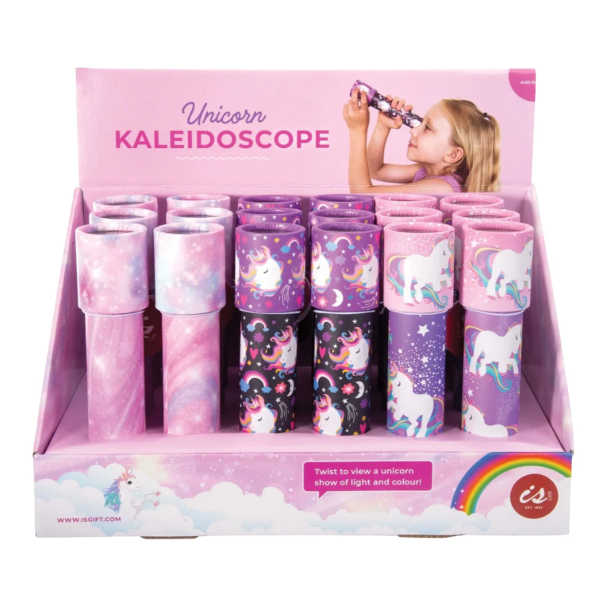Unicorn Fantasy Kaleidoscope, assorted styles