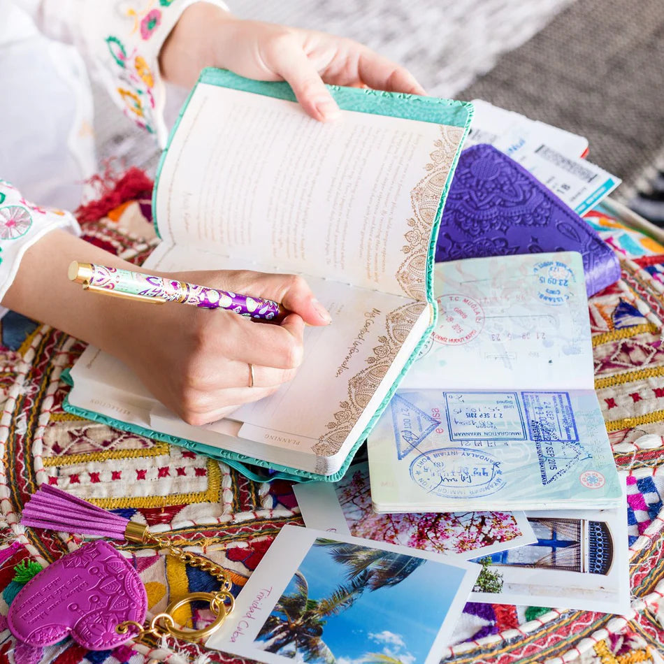 Luxe Travel Journal <br> Tahitian Turquoise - ISLX7833117
