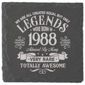 LEGEND COASTER 1988