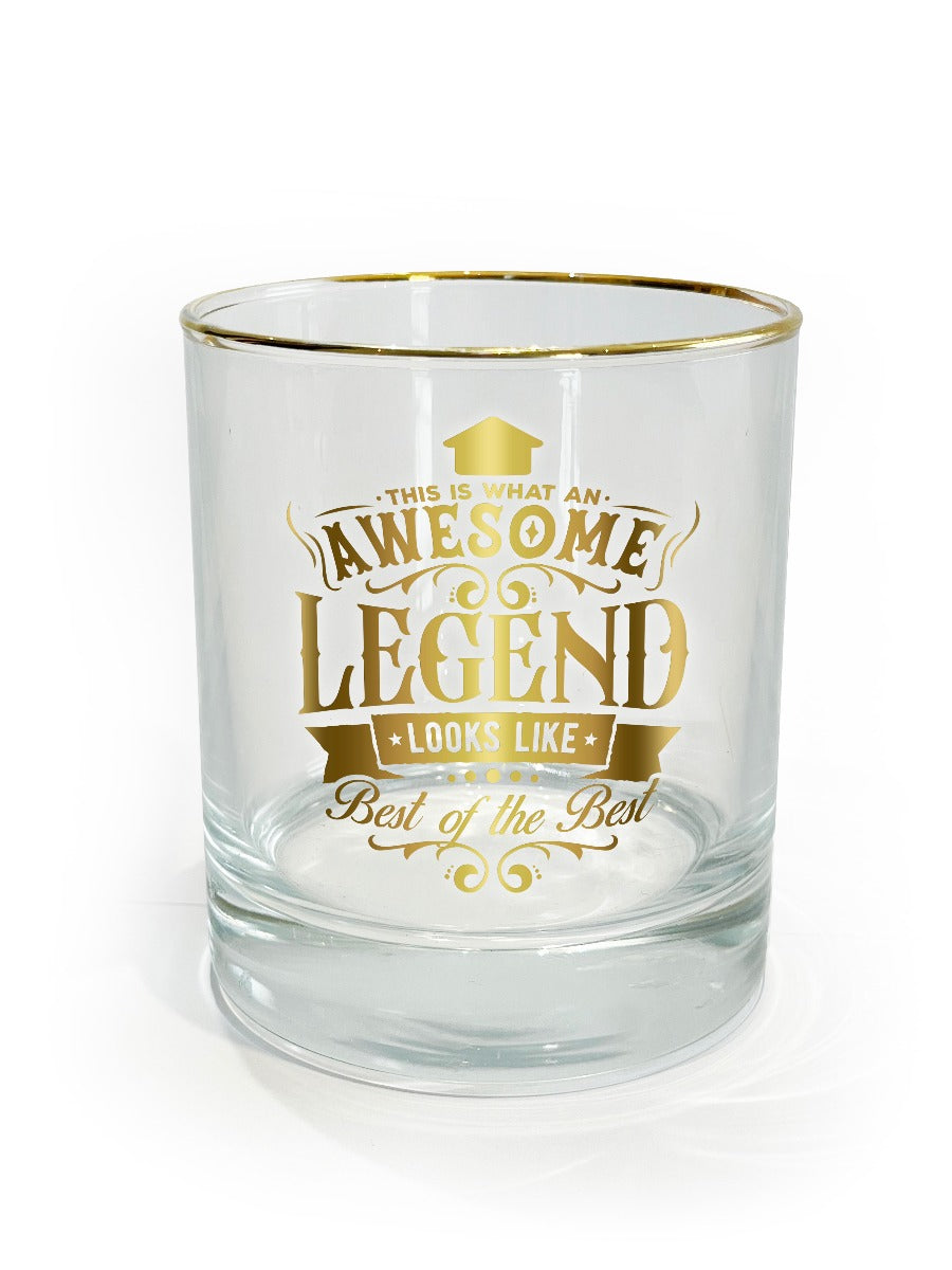Birthday Glass - Legend<br> AWESOME