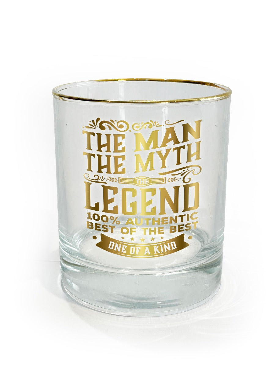 Birthday Glass - Legend<br> THE MAN
