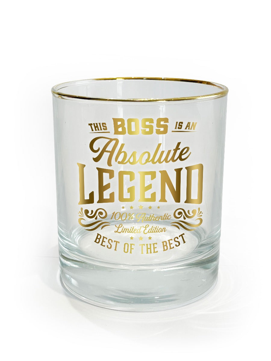 Birthday Glass - Legend<br> BOSS