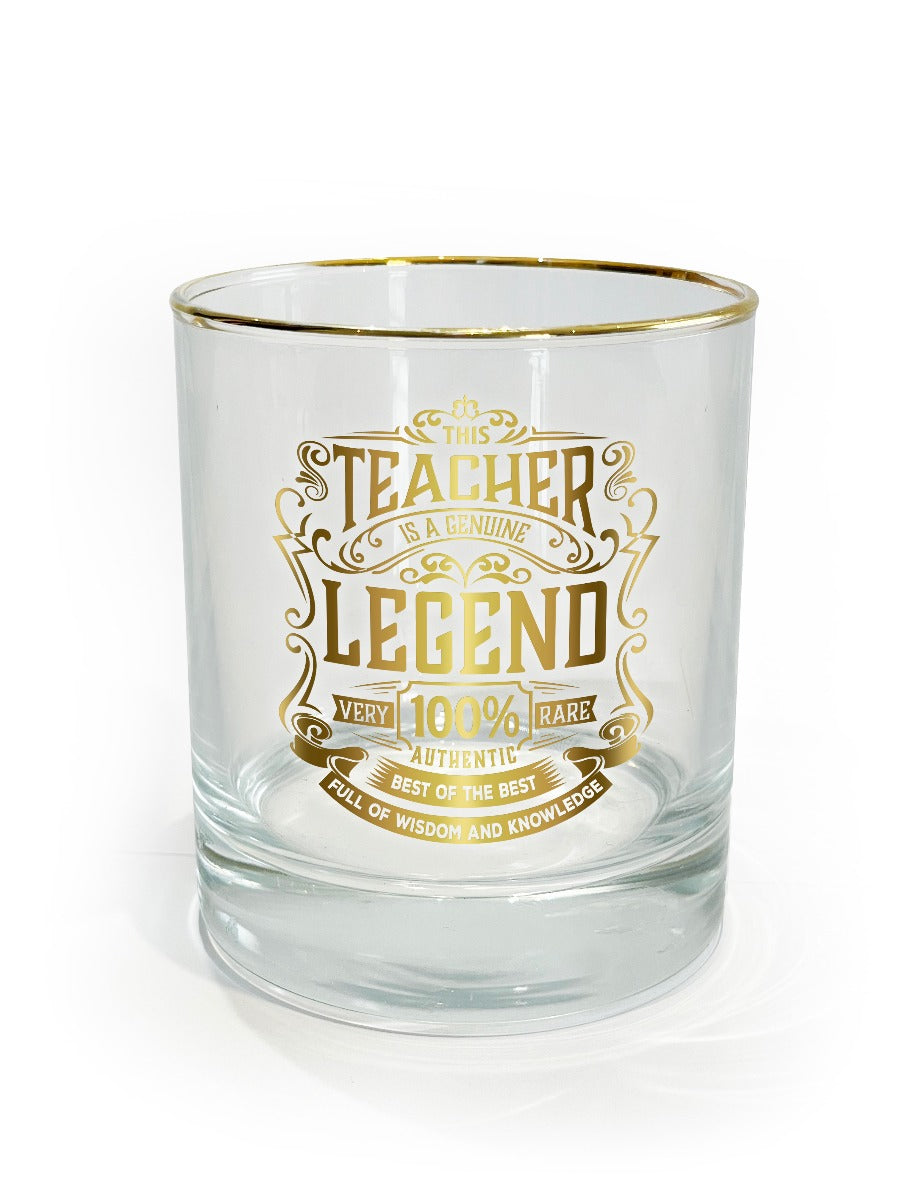 Birthday Glass - Legend<br> TEACHER