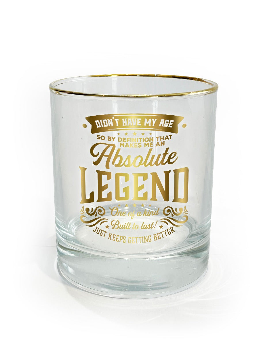 Birthday Glass - Legend<br> MY AGE