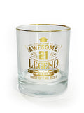 Birthday Glass - Legend<br>21
