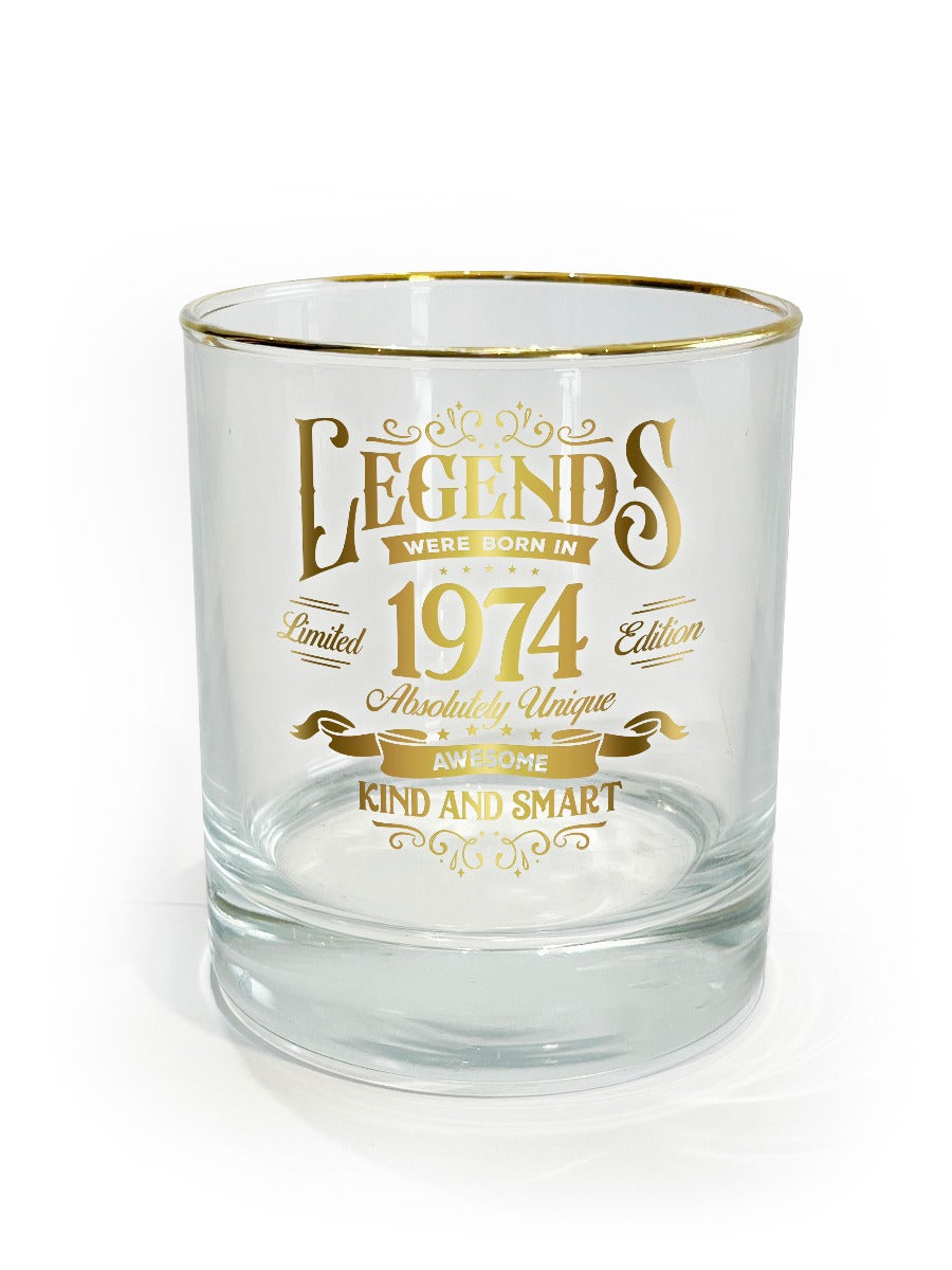 Birthday Glass - Legend<br> 1974