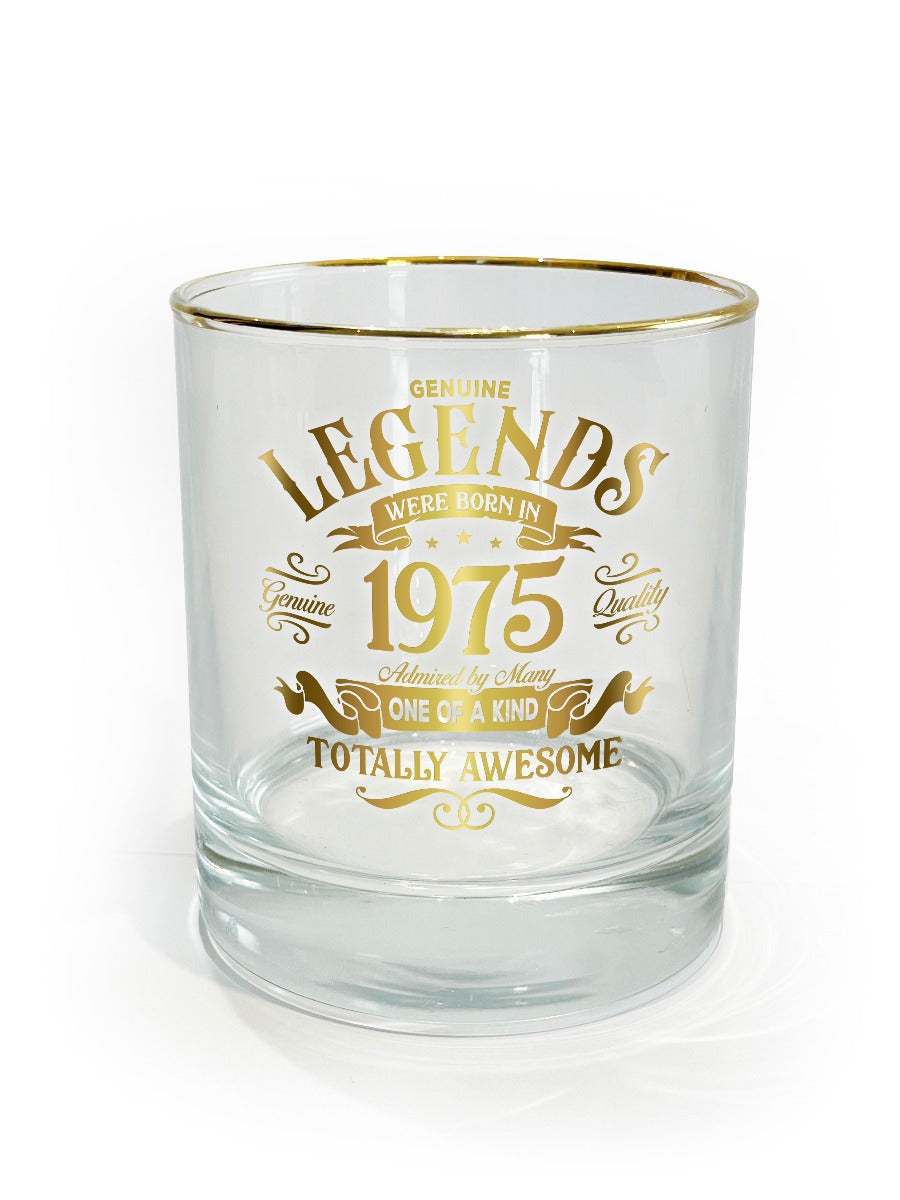 Birthday Glass - Legend<br> 1975