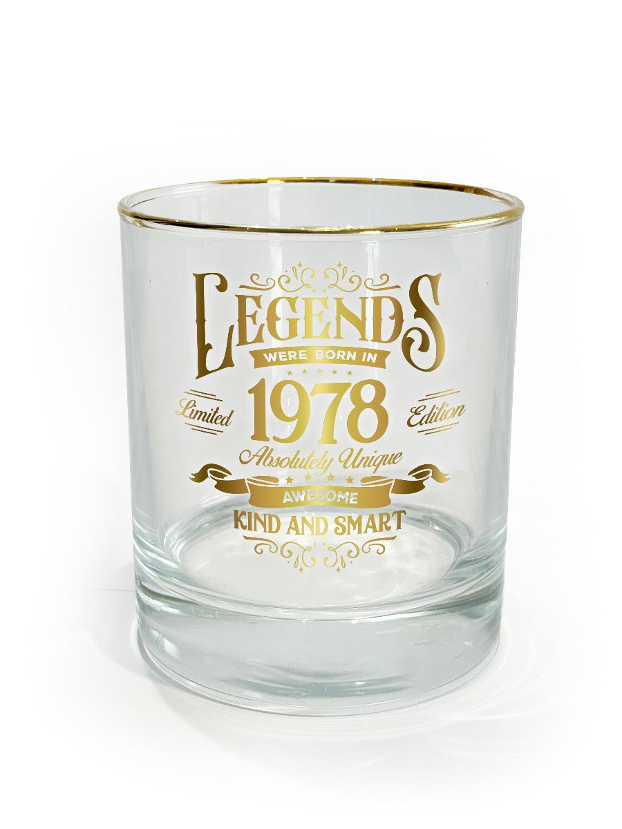 Birthday Glass - Legend<br>1978