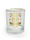 Birthday Glass - Legend<br> 1980