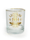 Birthday Glass - Legend<br> 1984