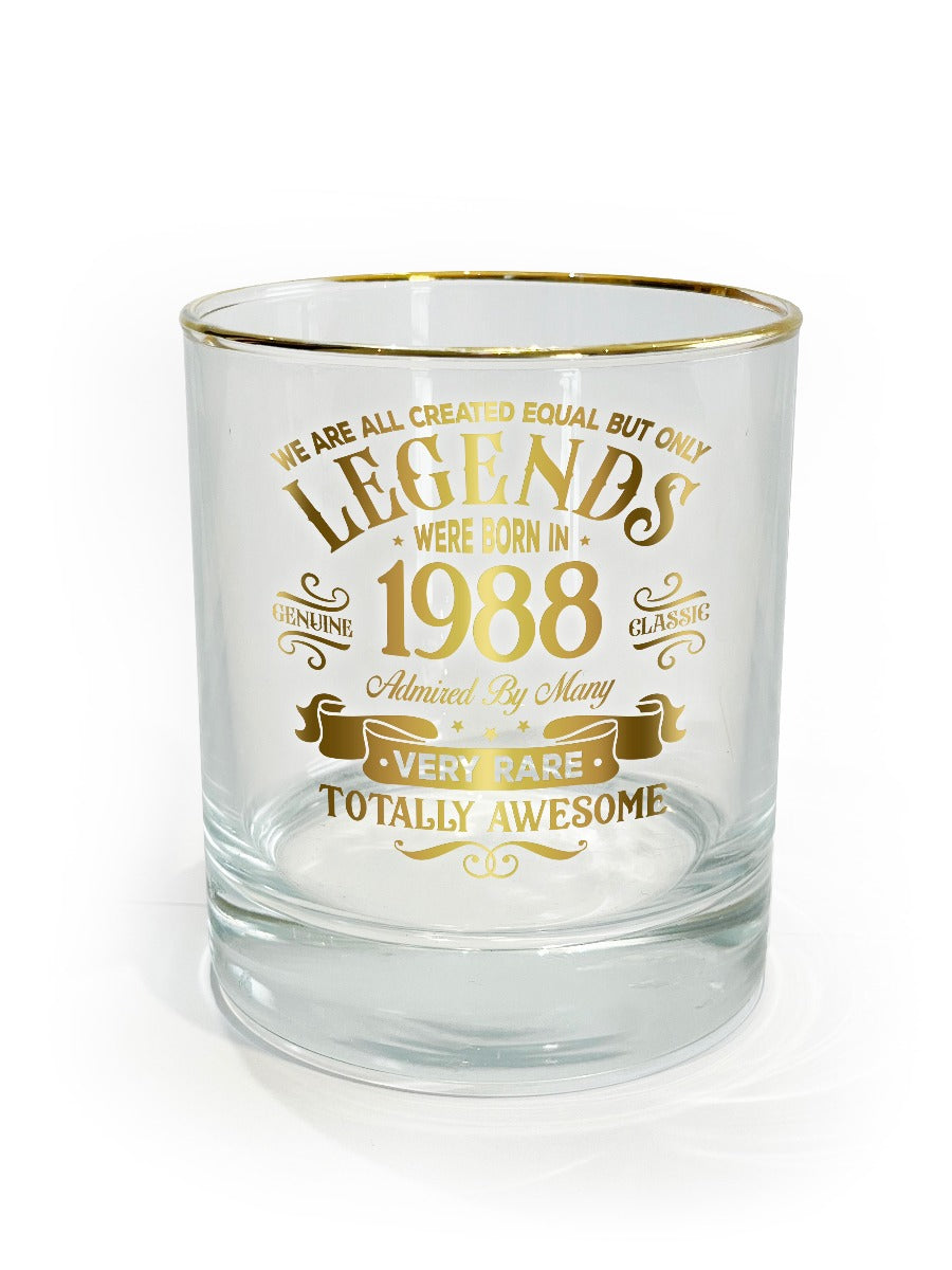 Birthday Glass - Legend<br>1988
