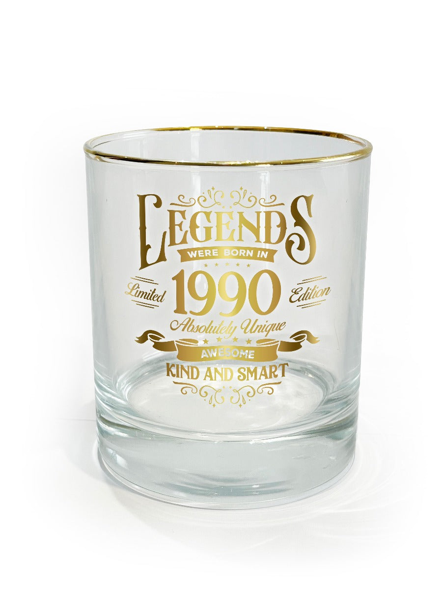 Birthday Glass - Legend<br>1990