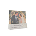 Memories Wedding Day Frame, holds a 6x4 photo