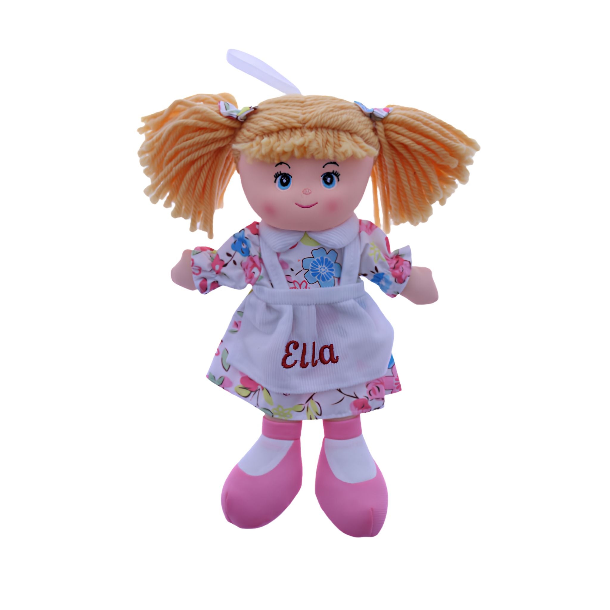 My Little Friend Doll Ella – soft embroidered plush toy 30cm, Eve's Cards & Gifts