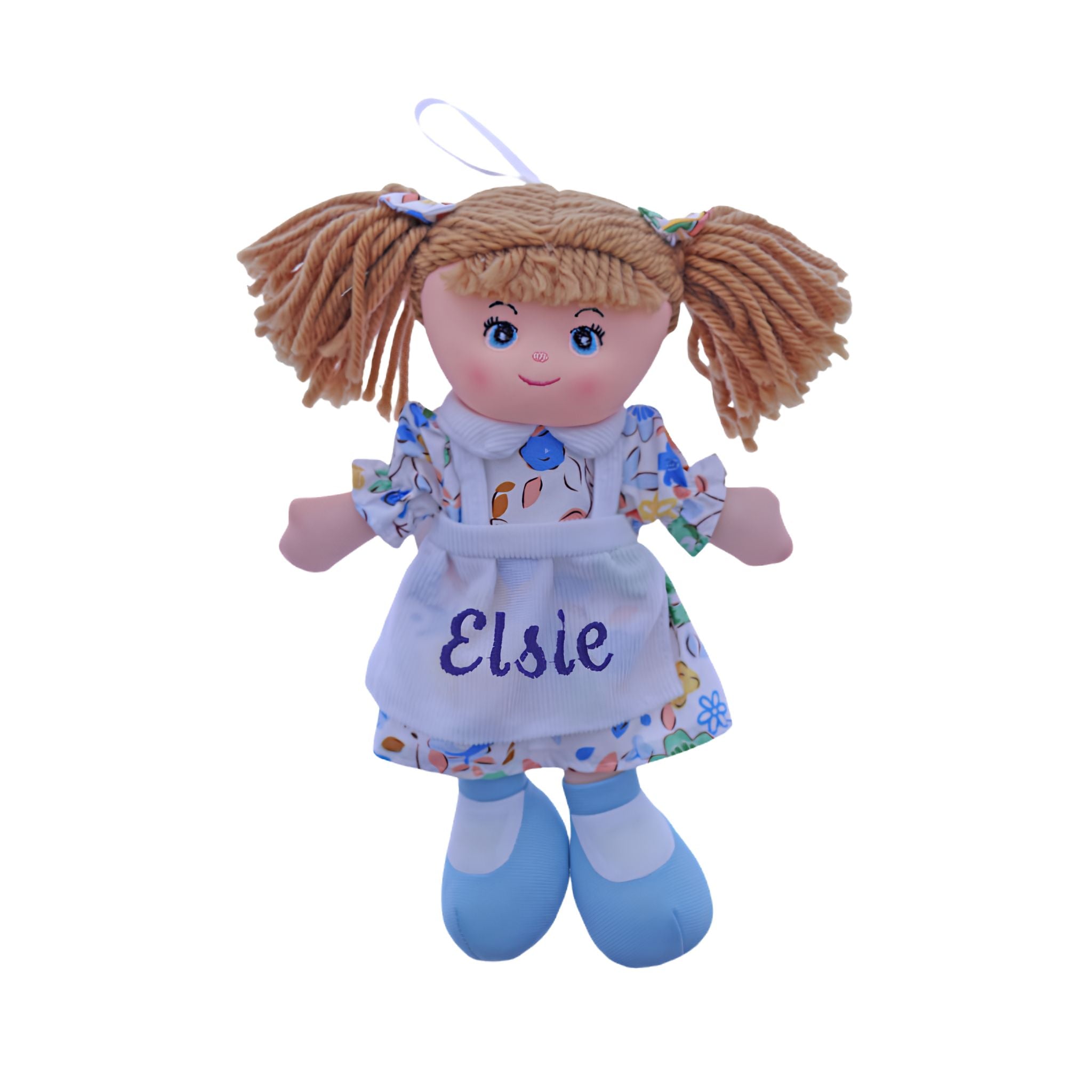My Little Friend Doll Elsie – soft embroidered plush toy 30cm, Eve's Cards & Gifts