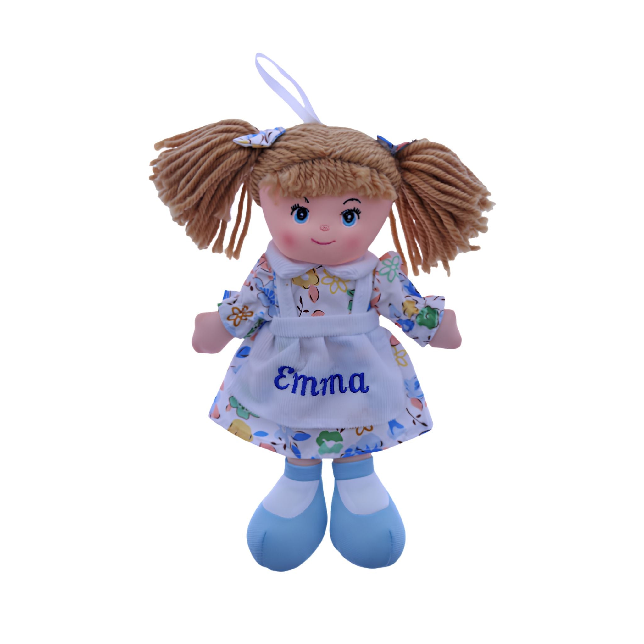 My Little Friend Doll Emma – soft embroidered plush toy 30cm, Eve's Cards & Gifts