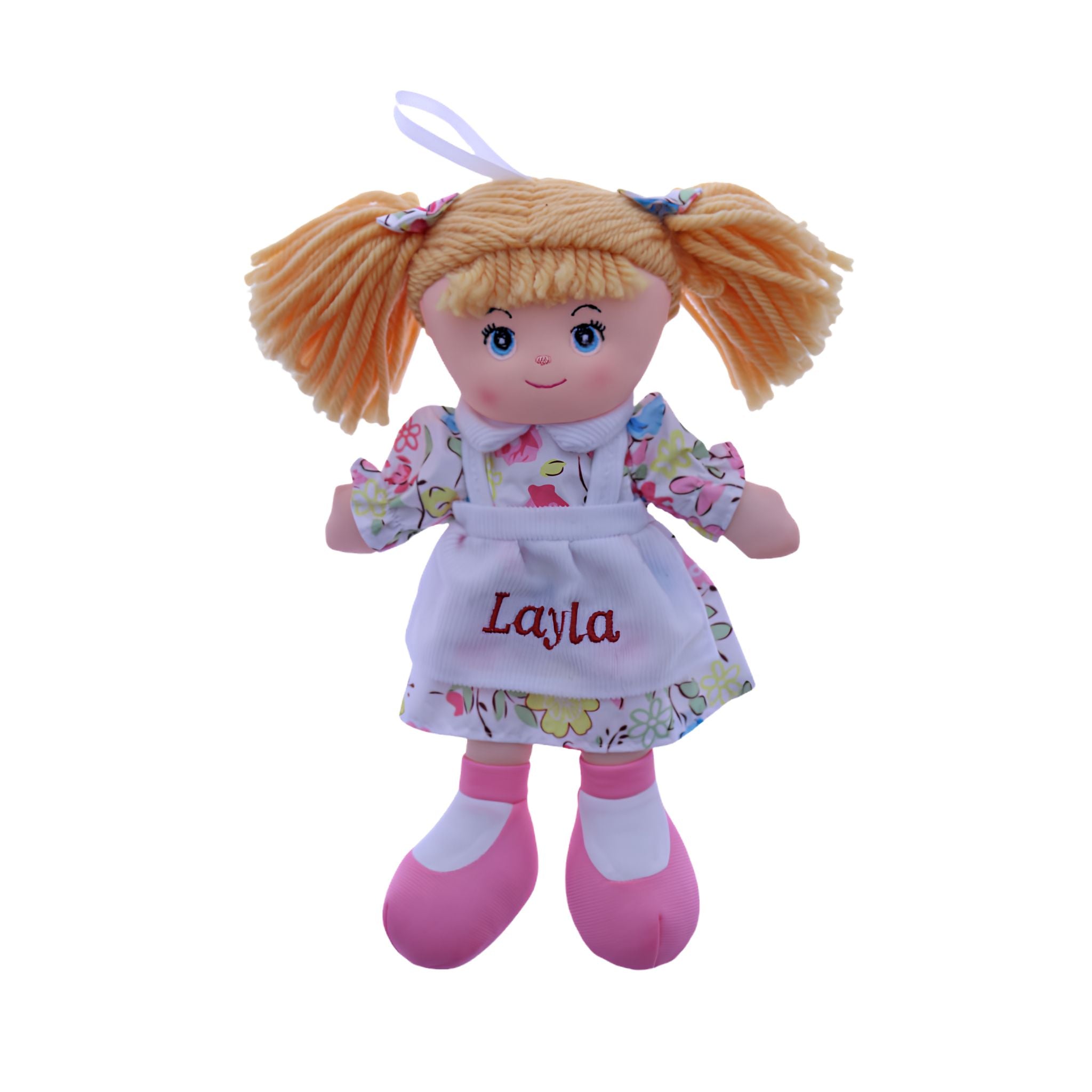 My Little Friend Doll Layla – soft embroidered plush toy 30cm, Eve's Cards & Gifts