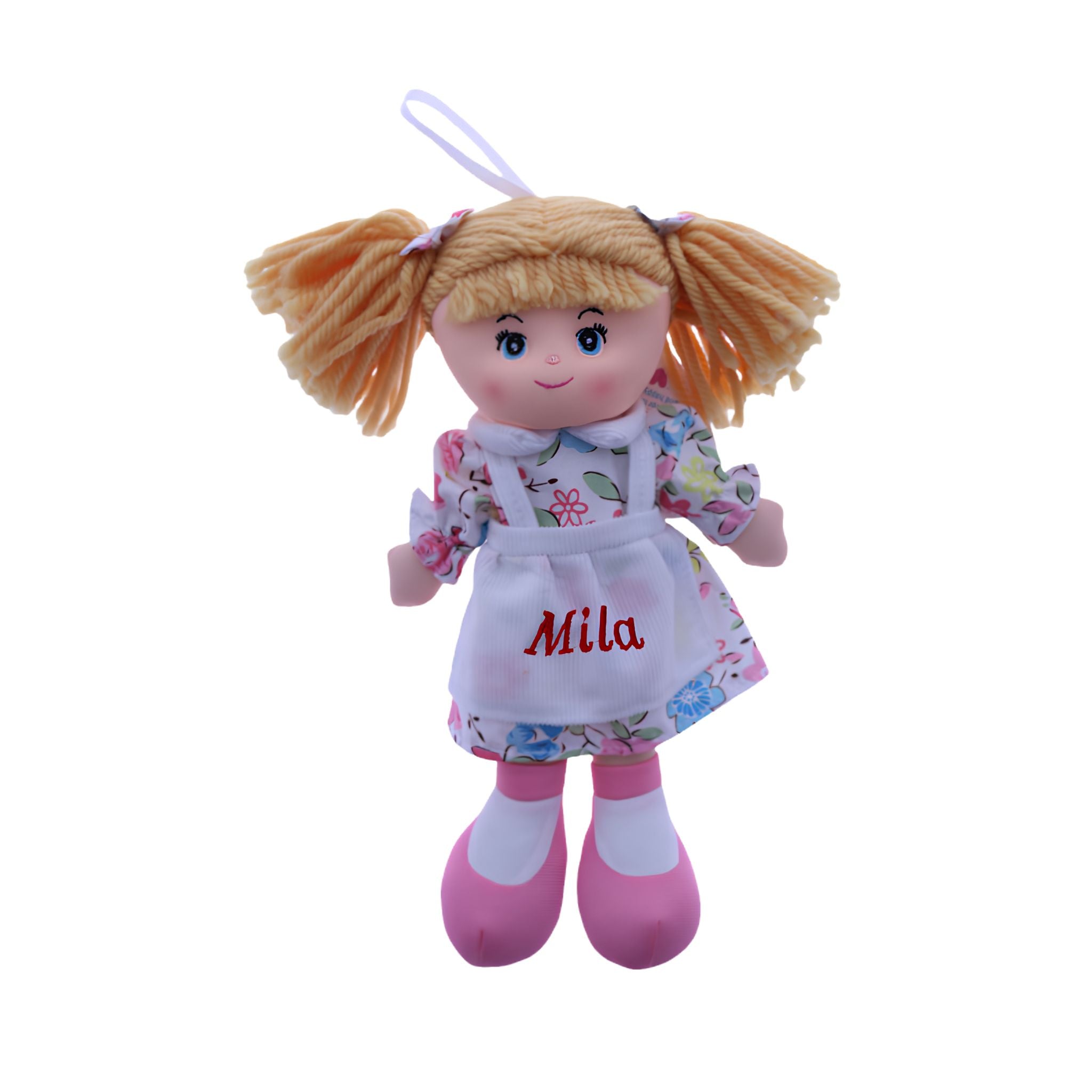My Little Friend Doll Mila – soft embroidered plush toy 30cm, Eve's Cards & Gifts