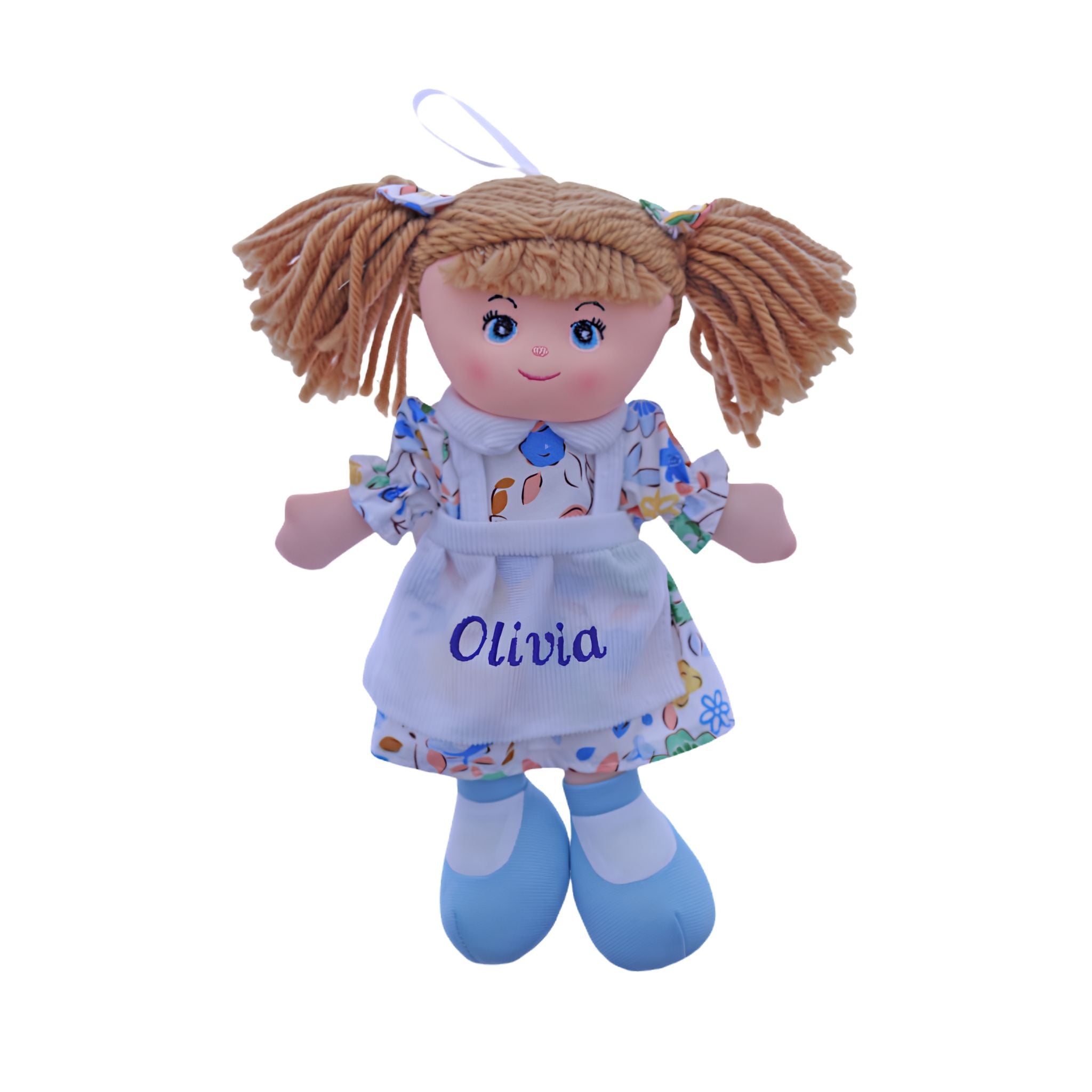 My Little Friend Doll Olivia – soft embroidered plush toy 30cm, Eve's Cards & Gifts