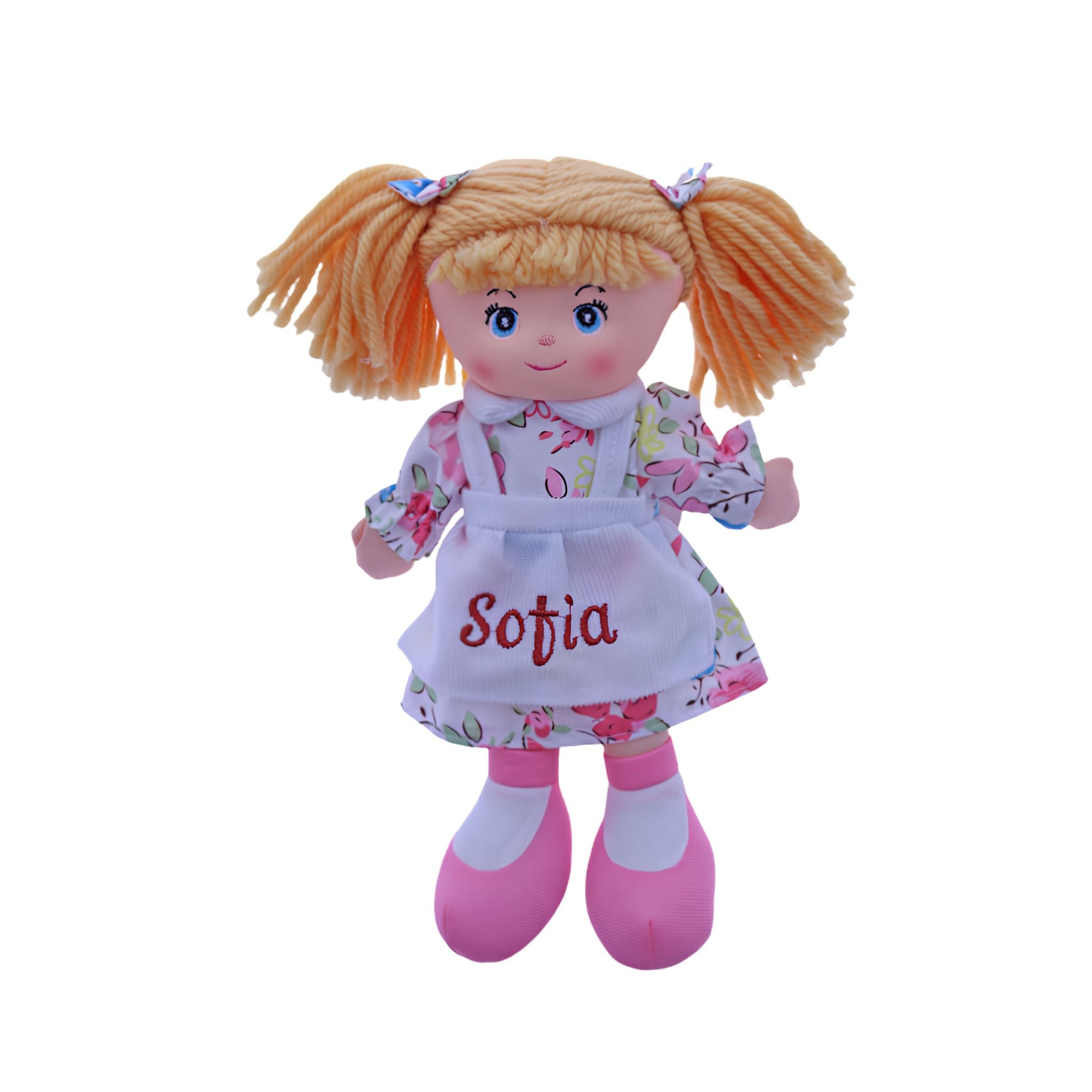 My Little Friend Doll Sofia – soft embroidered plush toy 30cm, Eve's Cards & Gifts