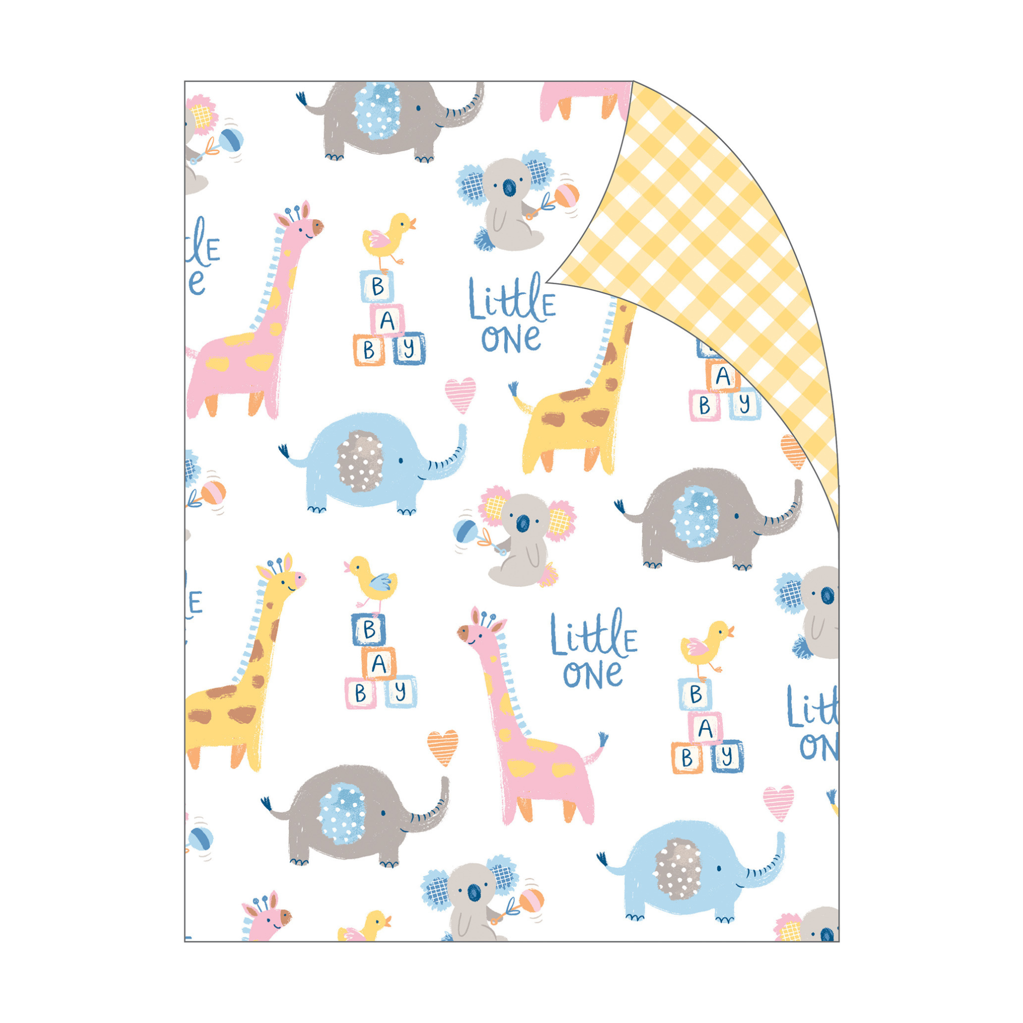 WRAP FLD BABY GENERAL SOFT TOYS