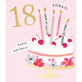CARD PL ABDY 18 FEMALE CAKE STAND