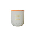 Teacher Sentiment Candle in etched glass, Coconut & Sea Salt fragrance