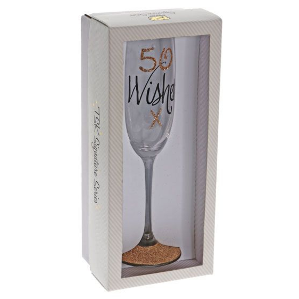 50 WISHES ROSE GOLD FLUTE