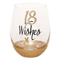 18 WISHES STEMLESS WINE GLASS