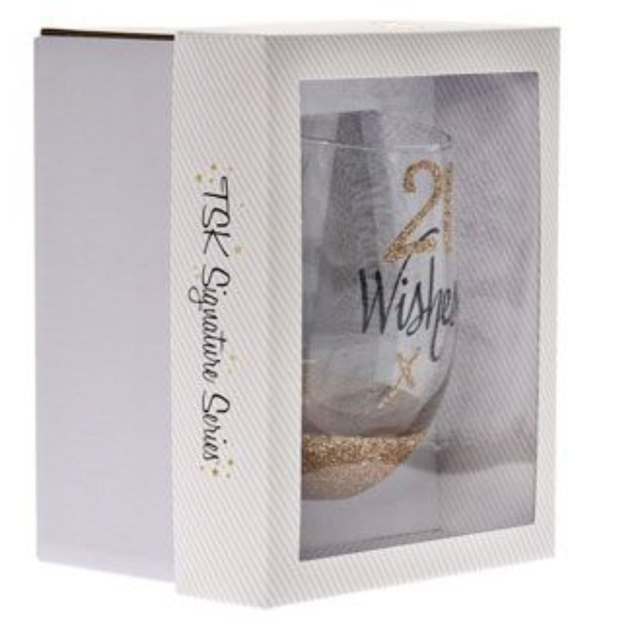 21 WISHES STEMLESS WINE GLASS
