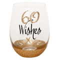 60 WISHES STEMLESS WINE GLASS