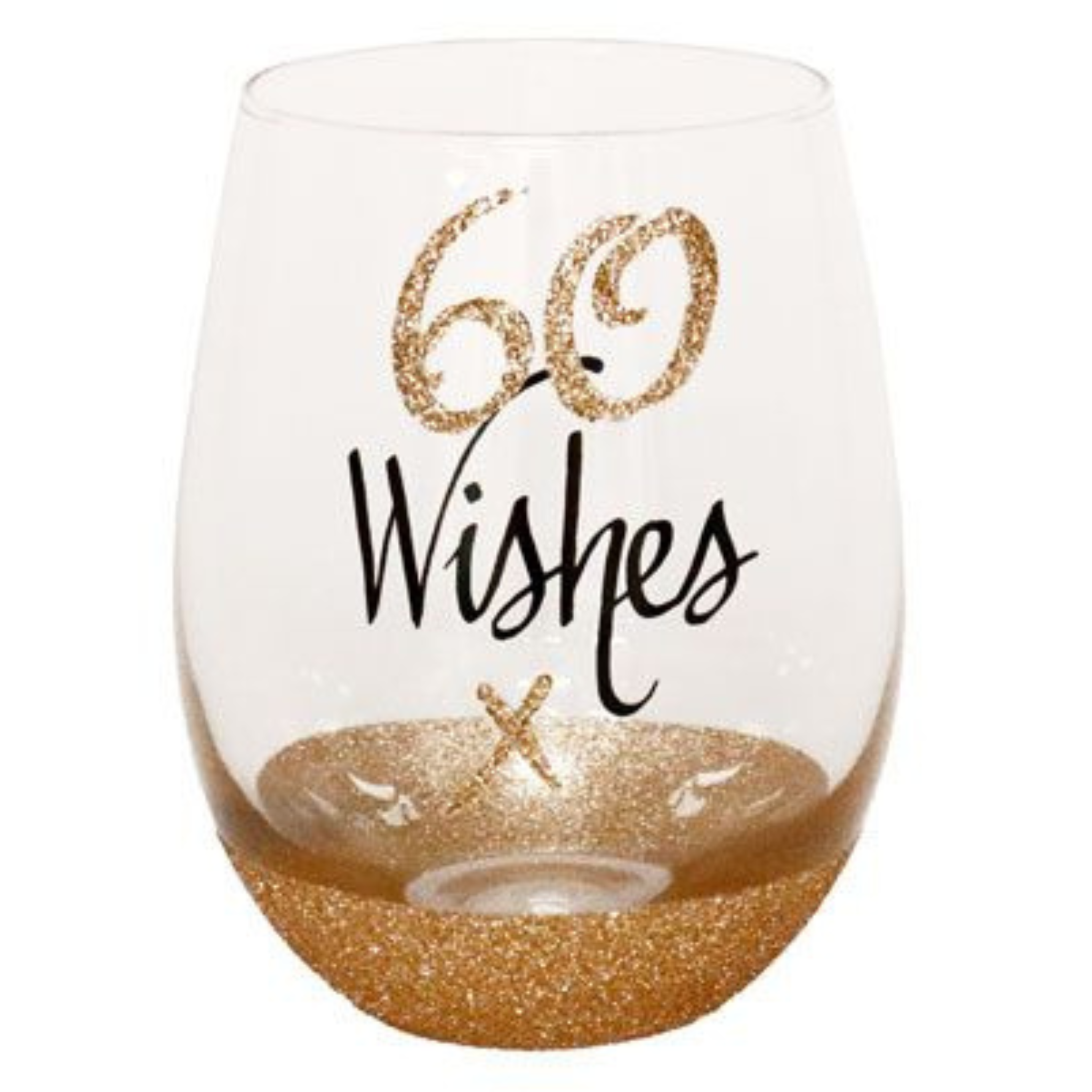 60 WISHES STEMLESS WINE GLASS