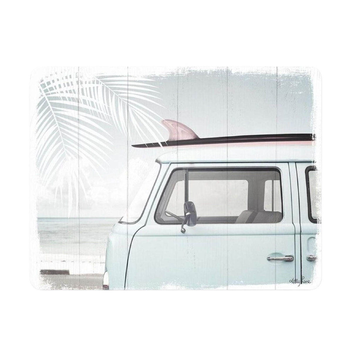 Wanderlust Van Palm cork backed placemats, set of 6