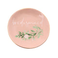 Wedding Bridesmaid Trinket Plate with gold foil detailing